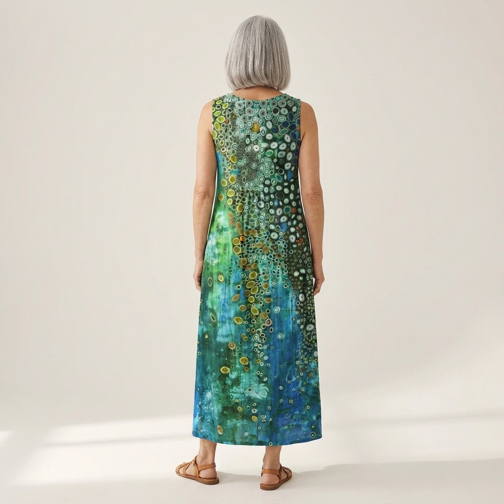 Zara - Mouwloze midi-jurk