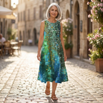 Zara - Mouwloze midi-jurk