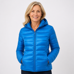 Tess - Tussenjas, hemelblauw