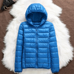 Tess - Tussenjas, hemelblauw