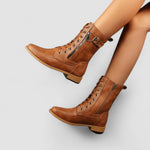 Liesje - Westernlaarzen met gespen